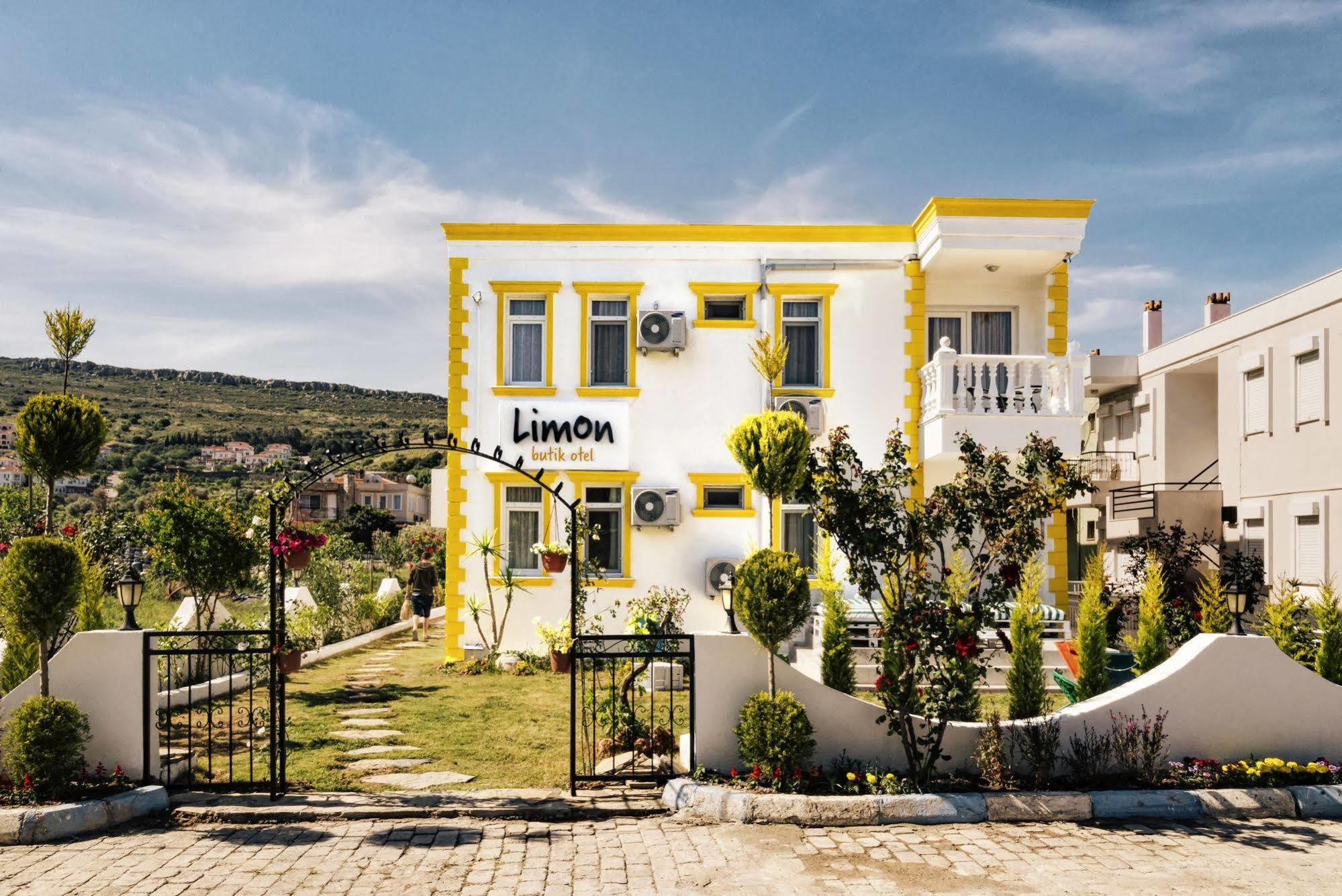 Limon Pansiyon Foca Kültér fotó
